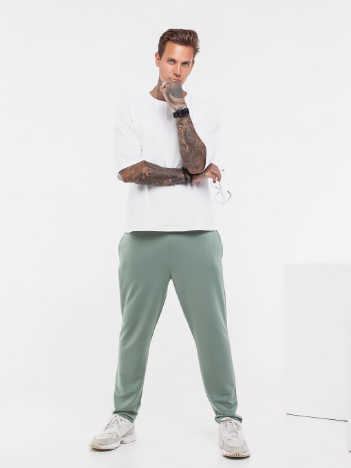 Костюмы ISSA Plus модель GN-434_mintwhite Фото