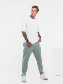 Костюмы ISSA Plus модель GN-434_mintwhite Фото