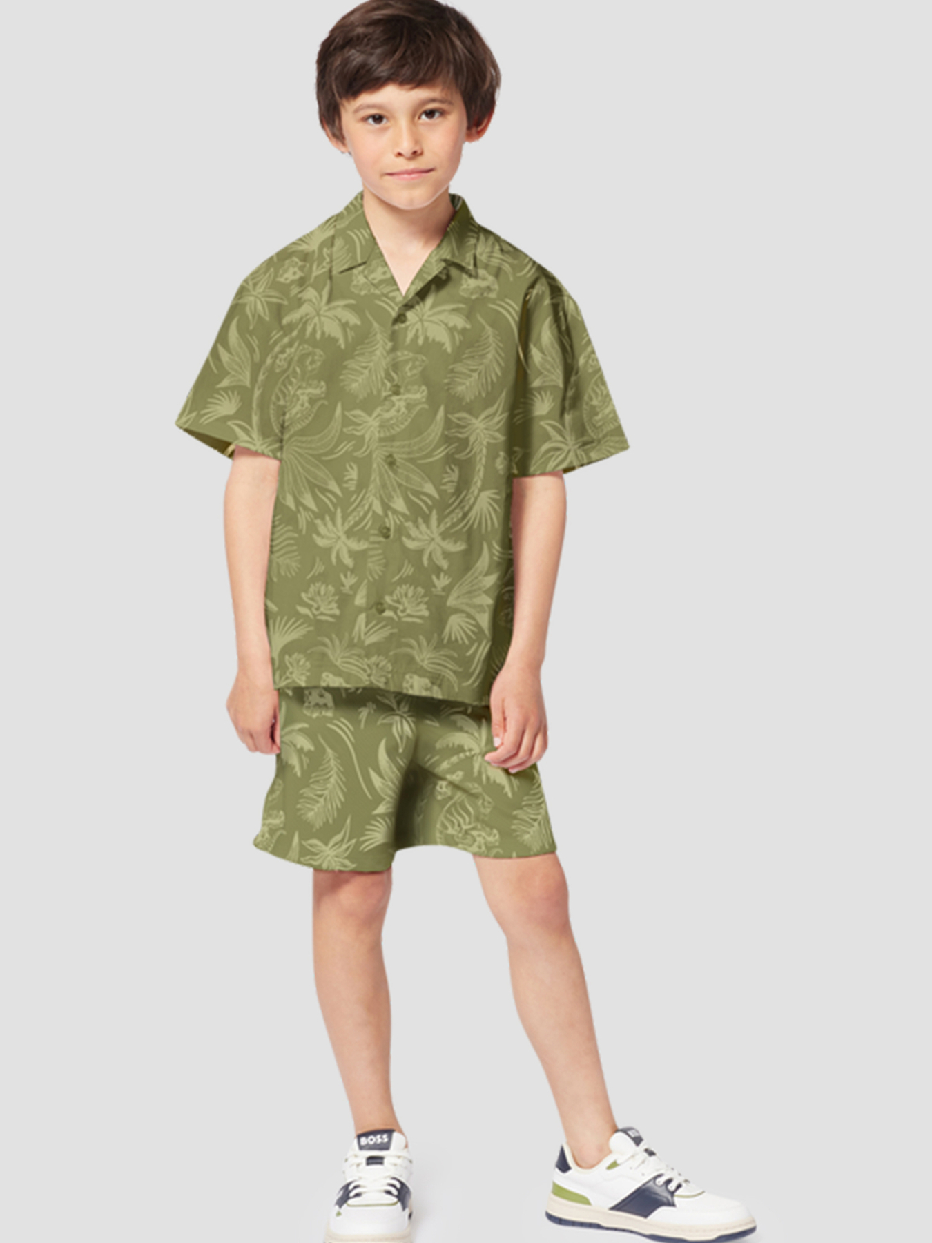 Рубашки BOSS Kids модель J52007;673 Фото
