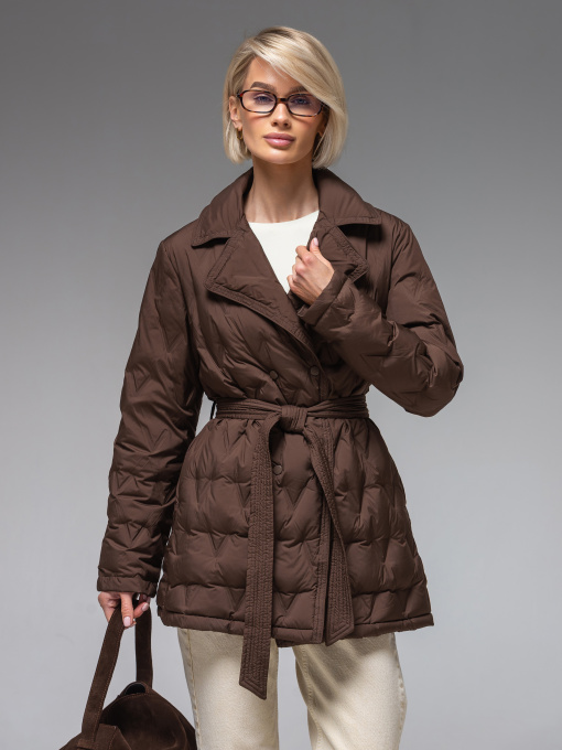 Куртки та дублянки VIVA WEAR 8900 модель 8900-chocolate Фото