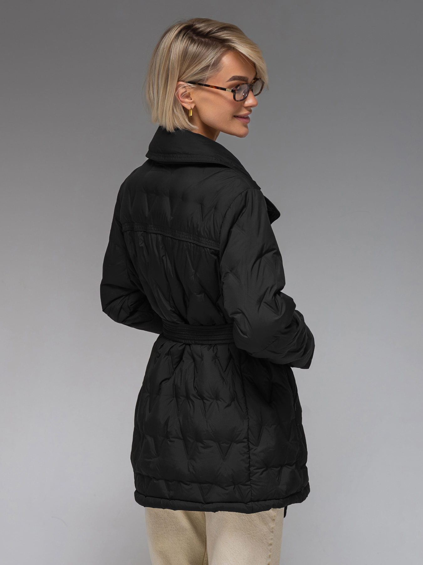 Куртки и дубленки VIVA WEAR 8900 модель 8900-black Фото