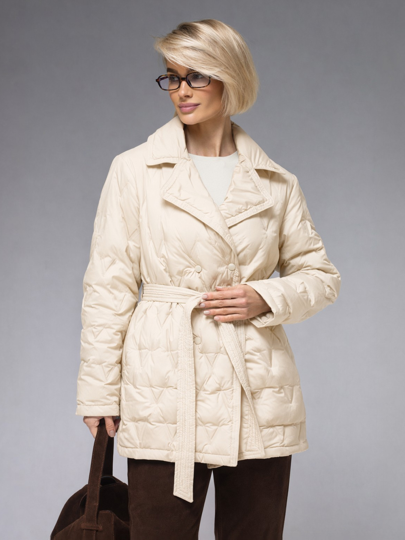 Куртки та дублянки VIVA WEAR 8900 модель 8900-milky Фото