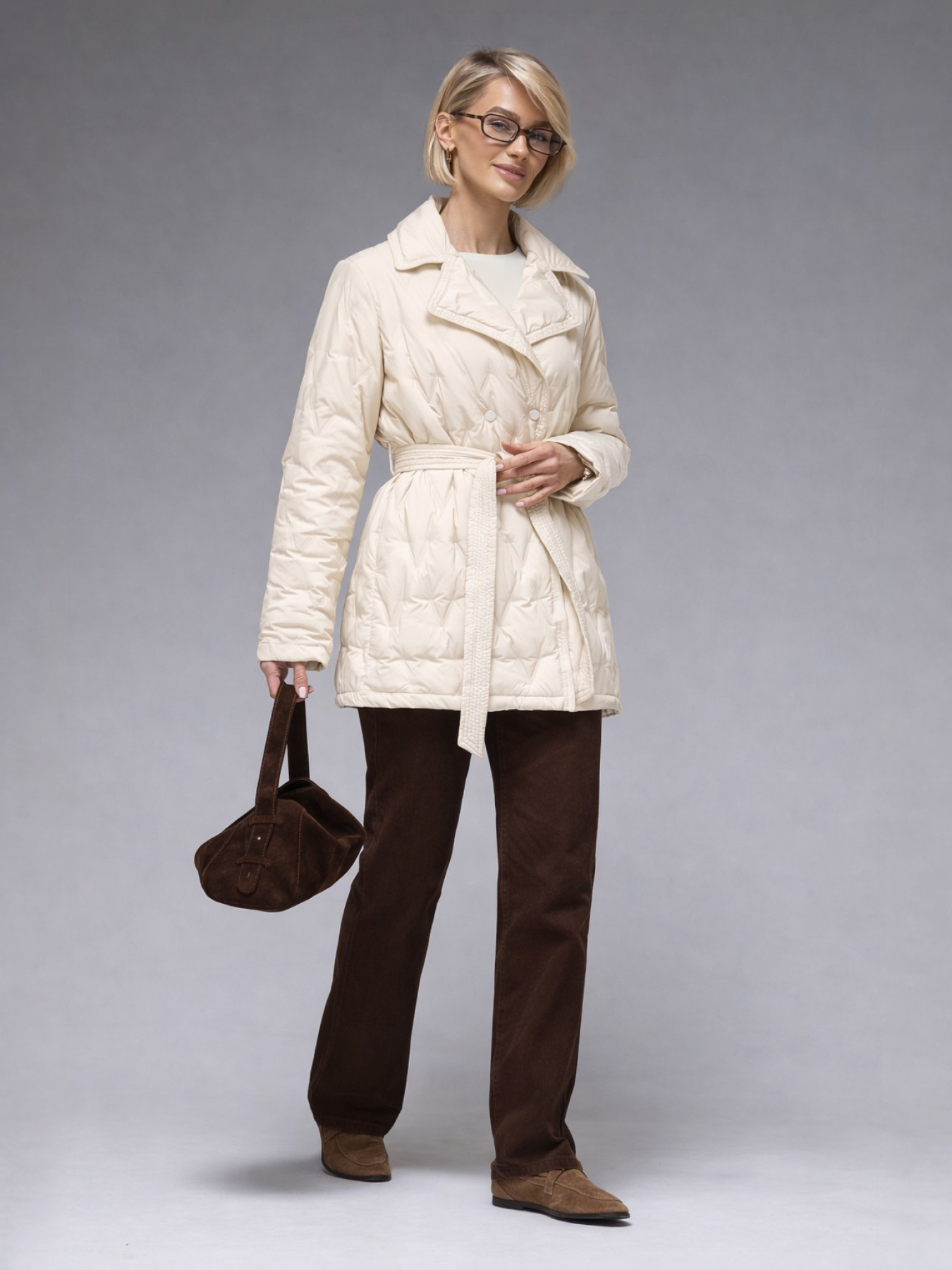 Куртки та дублянки VIVA WEAR 8900 модель 8900-milky Фото