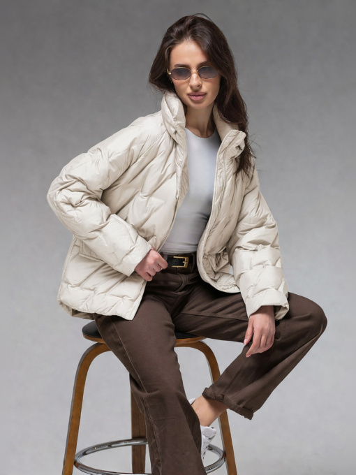 Куртки та дублянки VIVA WEAR модель 6535-milky Фото