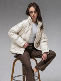 Куртки и дубленки VIVA WEAR модель 6535-milky Фото