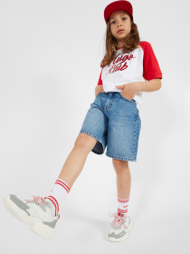 Шорты HUGO Kids модель G00040;Z25 Фото