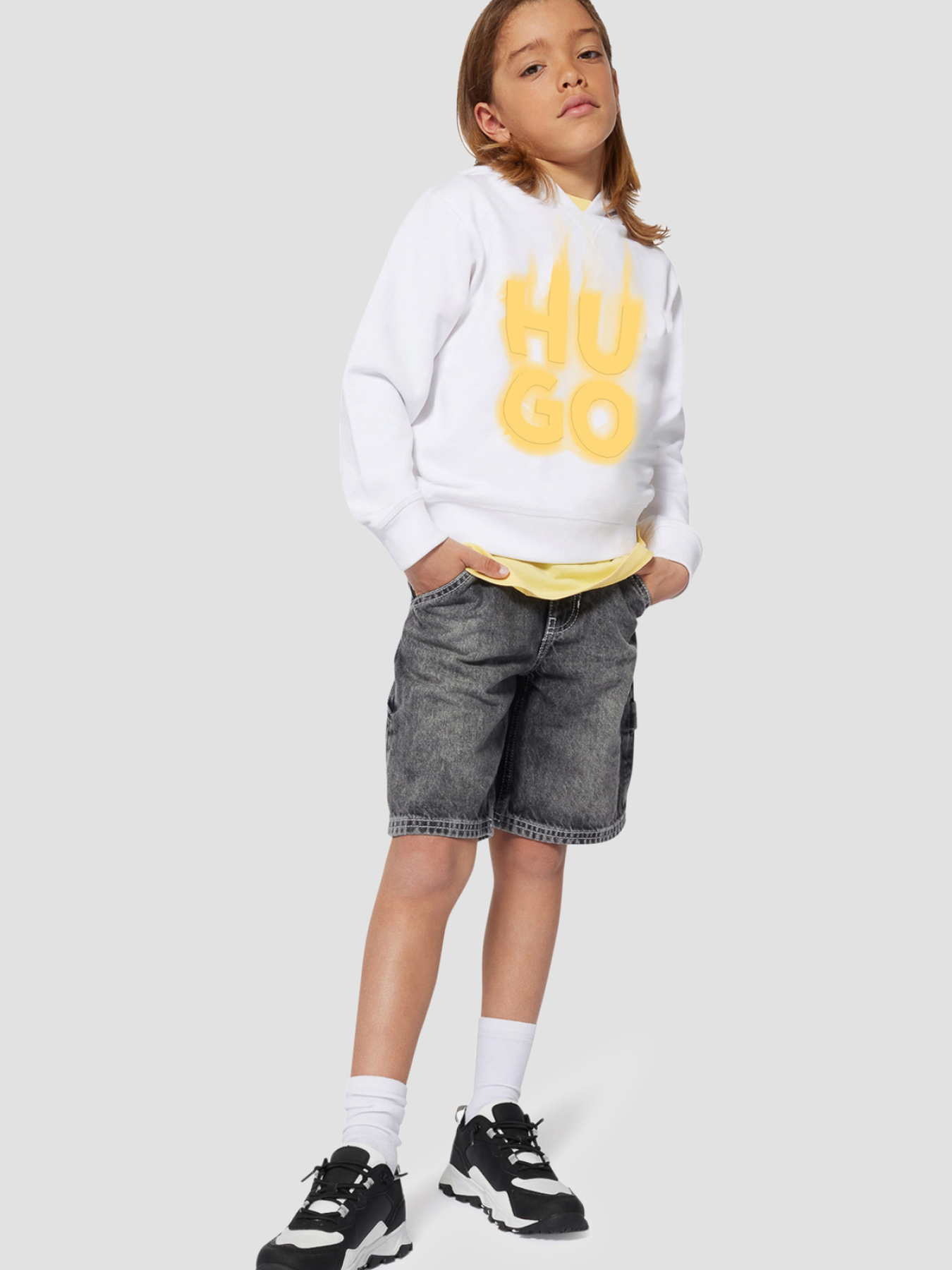 Шорты HUGO Kids модель G00376;Z21 Шорты HUGO Kids модель G00376;Z21 Фото