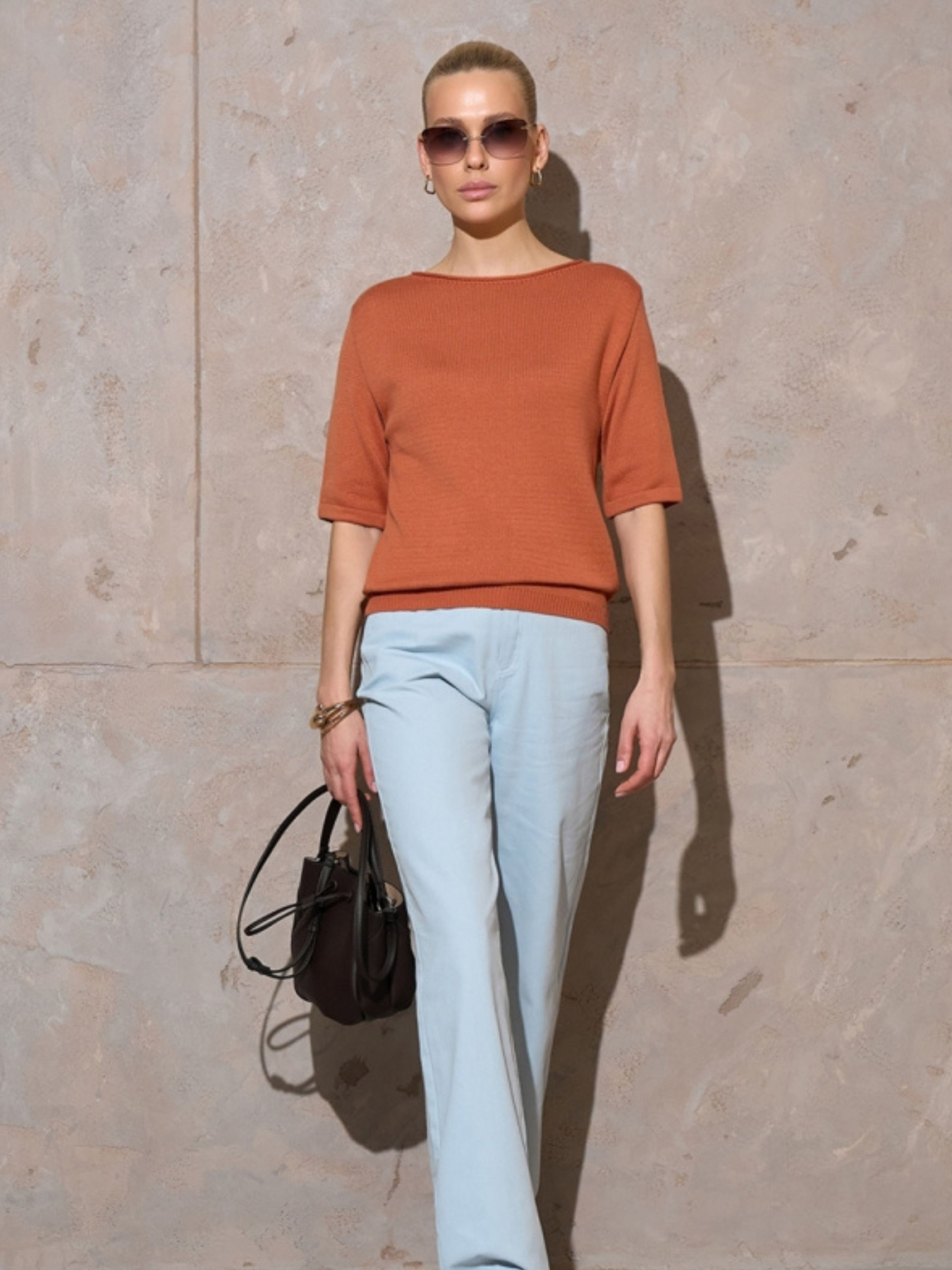 Футболки і поло TrikoBakh модель 2940-terakotovij Фото