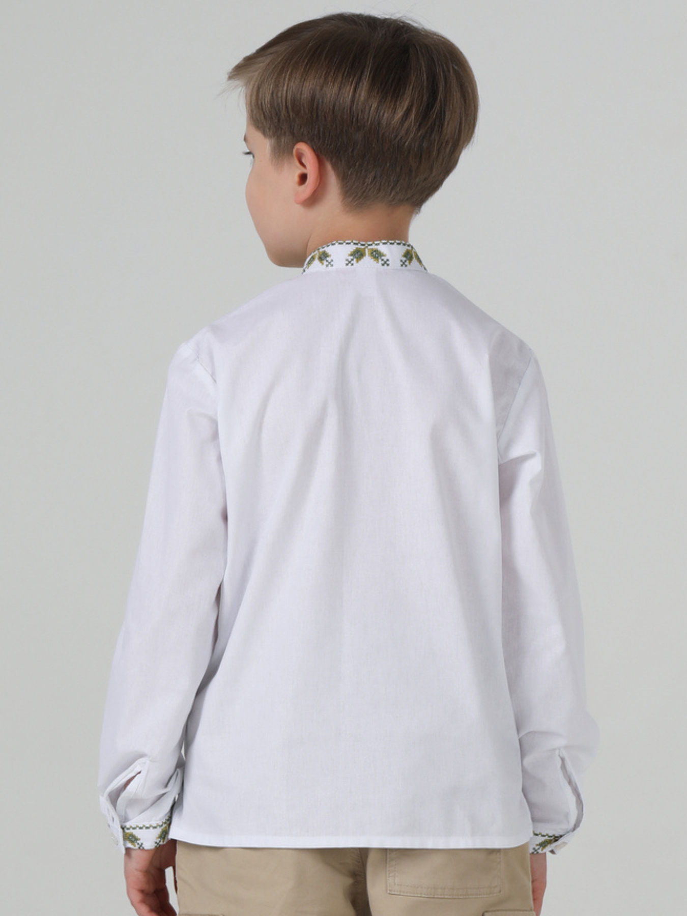 Вышиванки Folk Moda модель fm3106-blij Фото