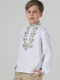 Вышиванки Folk Moda модель fm3106-blij Фото