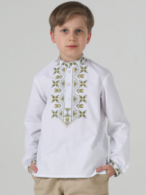 Вышиванки Folk Moda модель fm3106-blij Фото