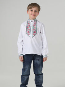 Вышиванки Folk Moda модель fm3099-blij Фото