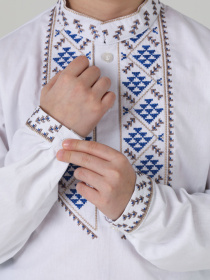 Вышиванки Folk Moda модель fm3097-blij Фото