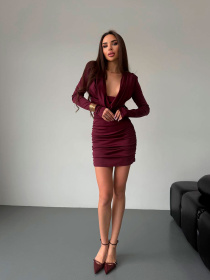 Сукні Uaclothes модель like16474-bordovj Фото