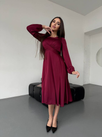 Платья Uaclothes модель like16472-bordovj Фото