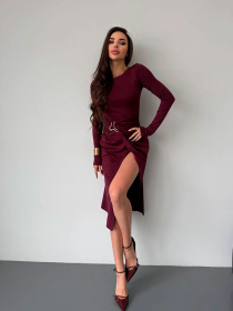 Сукні Uaclothes модель like16402-bordovj Фото