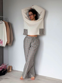 Одяг для дому та сну Uaclothes модель like16380-bezhevj Фото