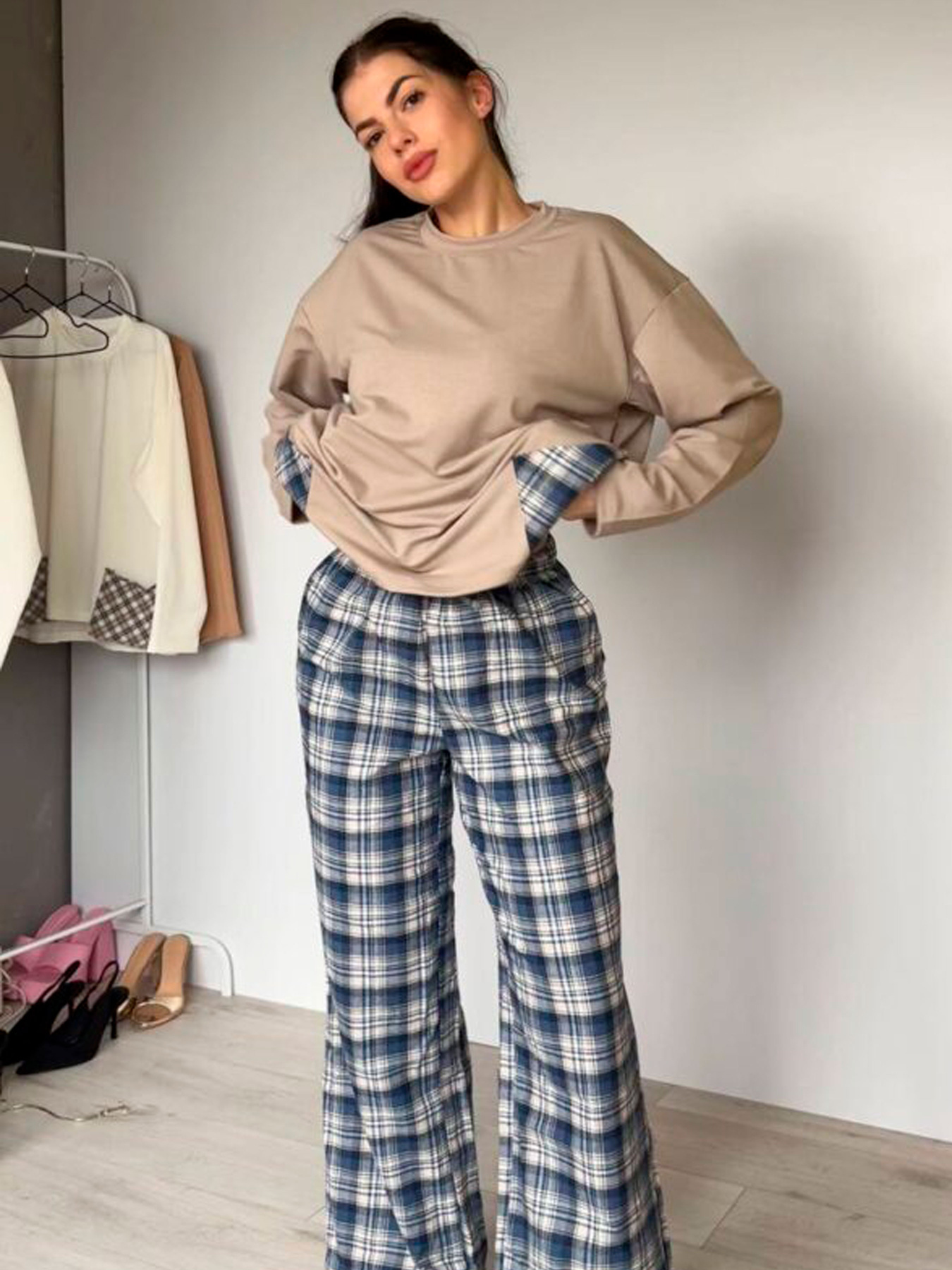 Одяг для дому та сну Uaclothes модель like16380-sinij Фото