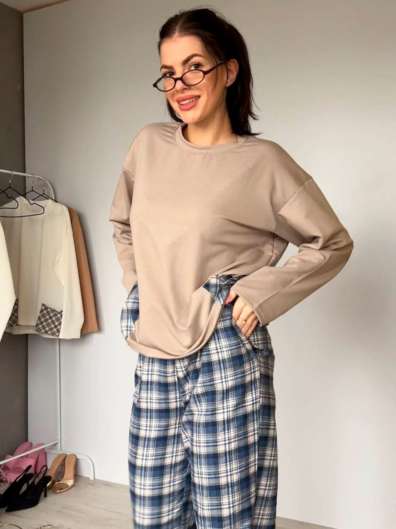 Одяг для дому та сну Uaclothes модель like16380-sinij Фото