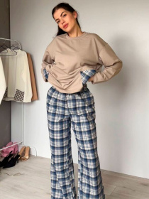 Одяг для дому та сну Uaclothes модель like16380-sinij Фото