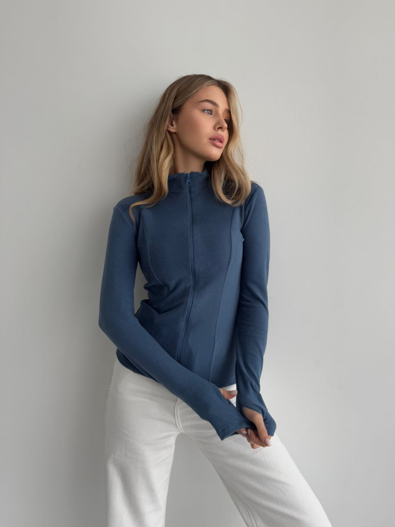 Худи и свитшоты Uaclothes модель like16011-sinij Худи и свитшоты Uaclothes модель like16011-sinij Фото
