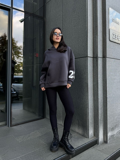 Худі та світшоти Uaclothes модель like15923-grafitovj Фото