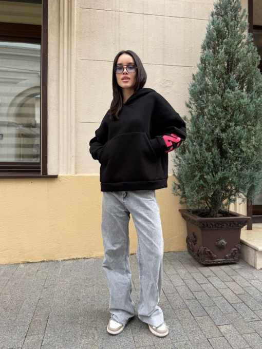 Худі та світшоти Uaclothes модель like15923-chernj Фото