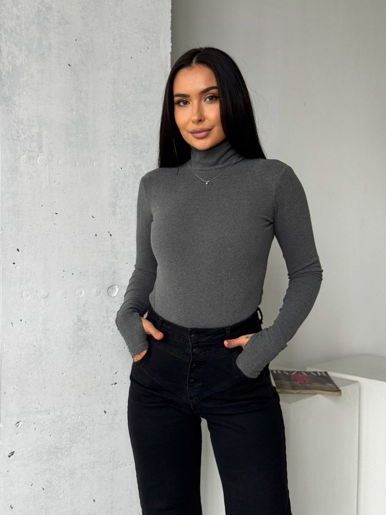 Светри та кардигани Uaclothes модель like15805-grafitovj Светри та кардигани Uaclothes модель like15805-grafitovj Фото