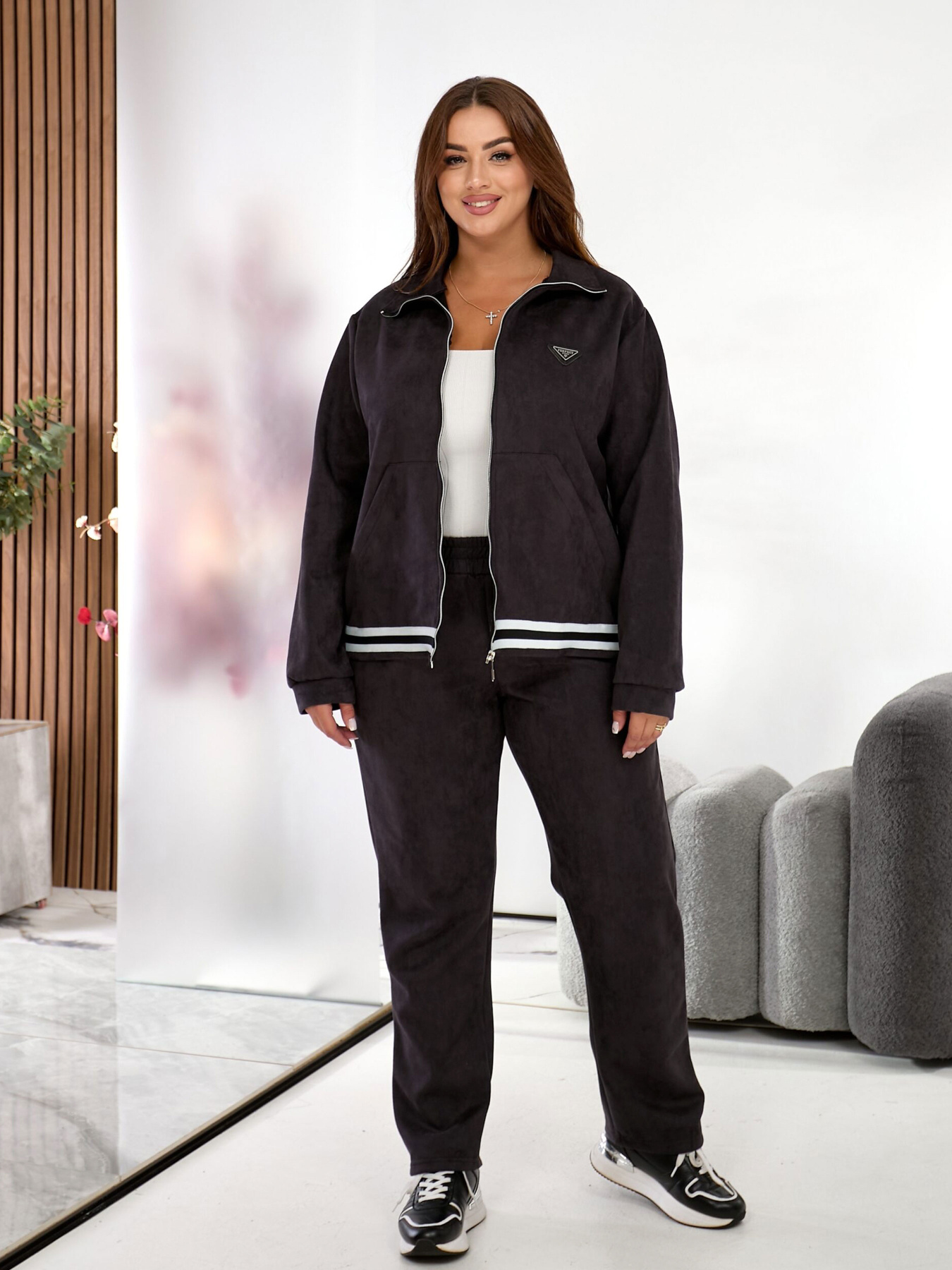 Костюмы Uaclothes модель like15799-grafitovj Костюмы Uaclothes модель like15799-grafitovj Фото