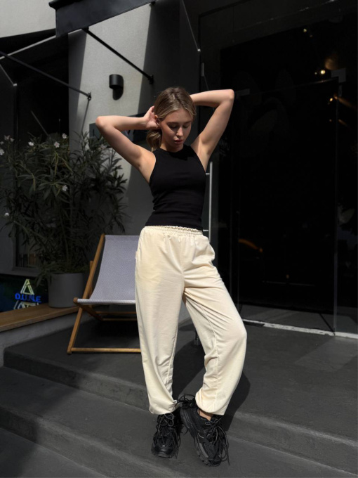 Штани Uaclothes модель like15550-bezhevj Фото