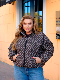Куртки и дубленки Uaclothes модель like15300-korichnevj Фото