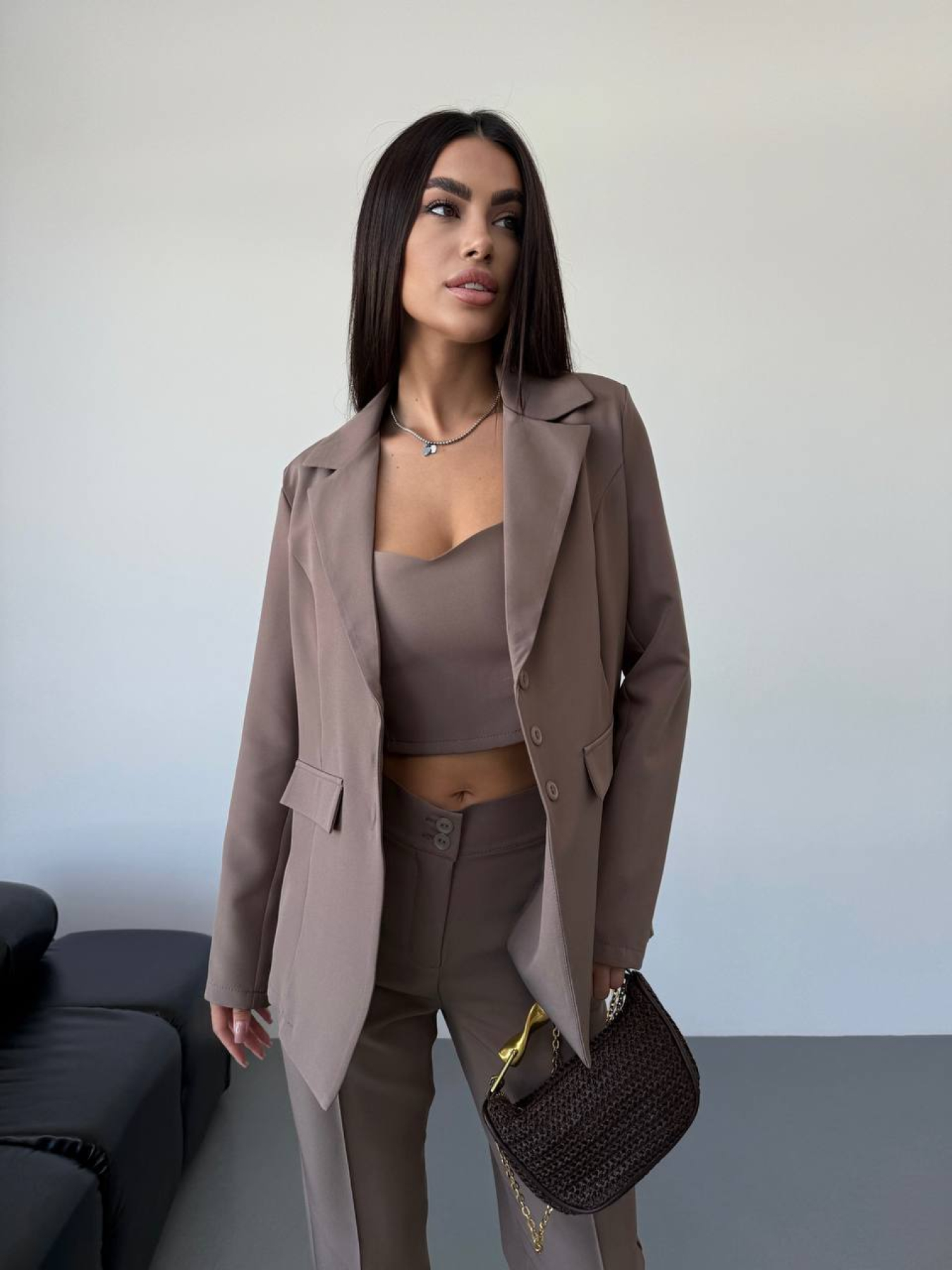 Костюми Uaclothes модель like14651-kofejnij Костюми Uaclothes модель like14651-kofejnij Фото