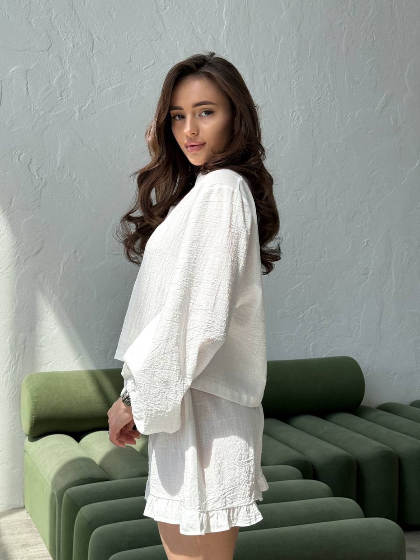 Костюмы Uaclothes модель like14439-molochnj Костюмы Uaclothes модель like14439-molochnj Фото