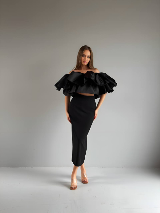 Юбки Uaclothes модель like14387-chernj Фото