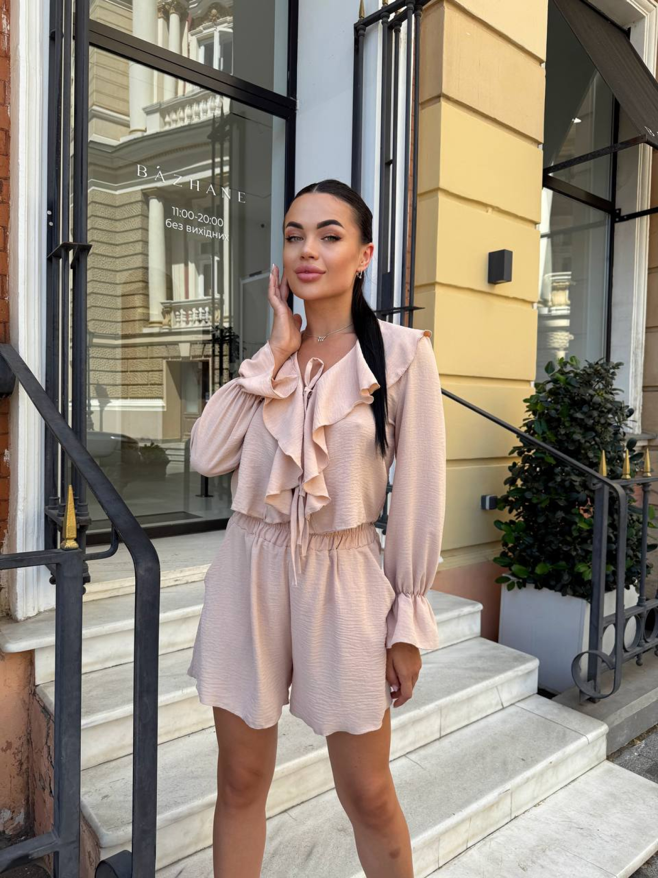 Костюмы Uaclothes модель like14191-bezhevj Костюмы Uaclothes модель like14191-bezhevj Фото