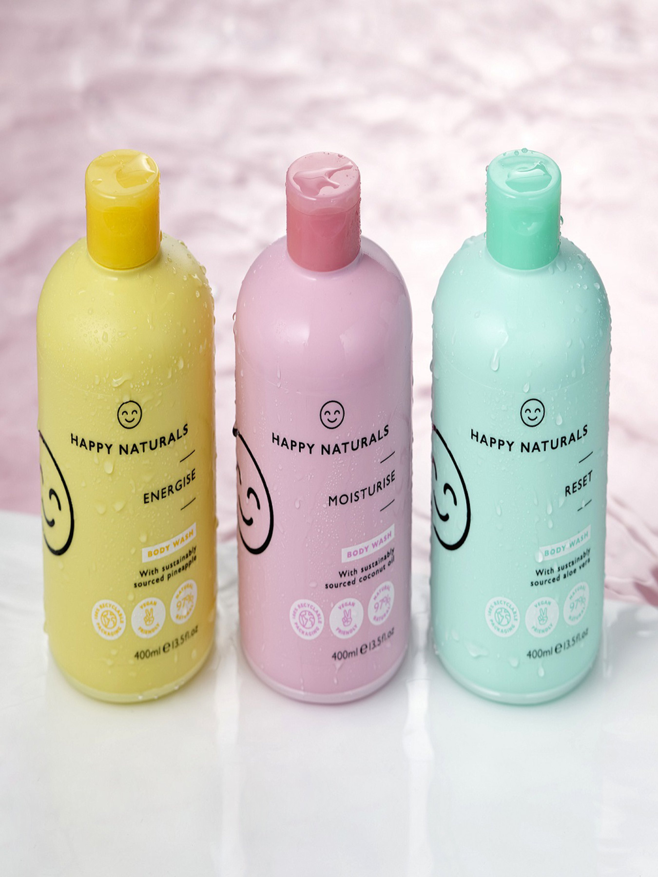 Гель для душа Energising Happy Naturals модель 5060528326742 Гель для душа Energising Happy Naturals модель 5060528326742 Фото