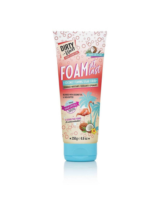 Цукровий скраб для тіла Foam At Last Dirty Works модель 5060388889609 Фото