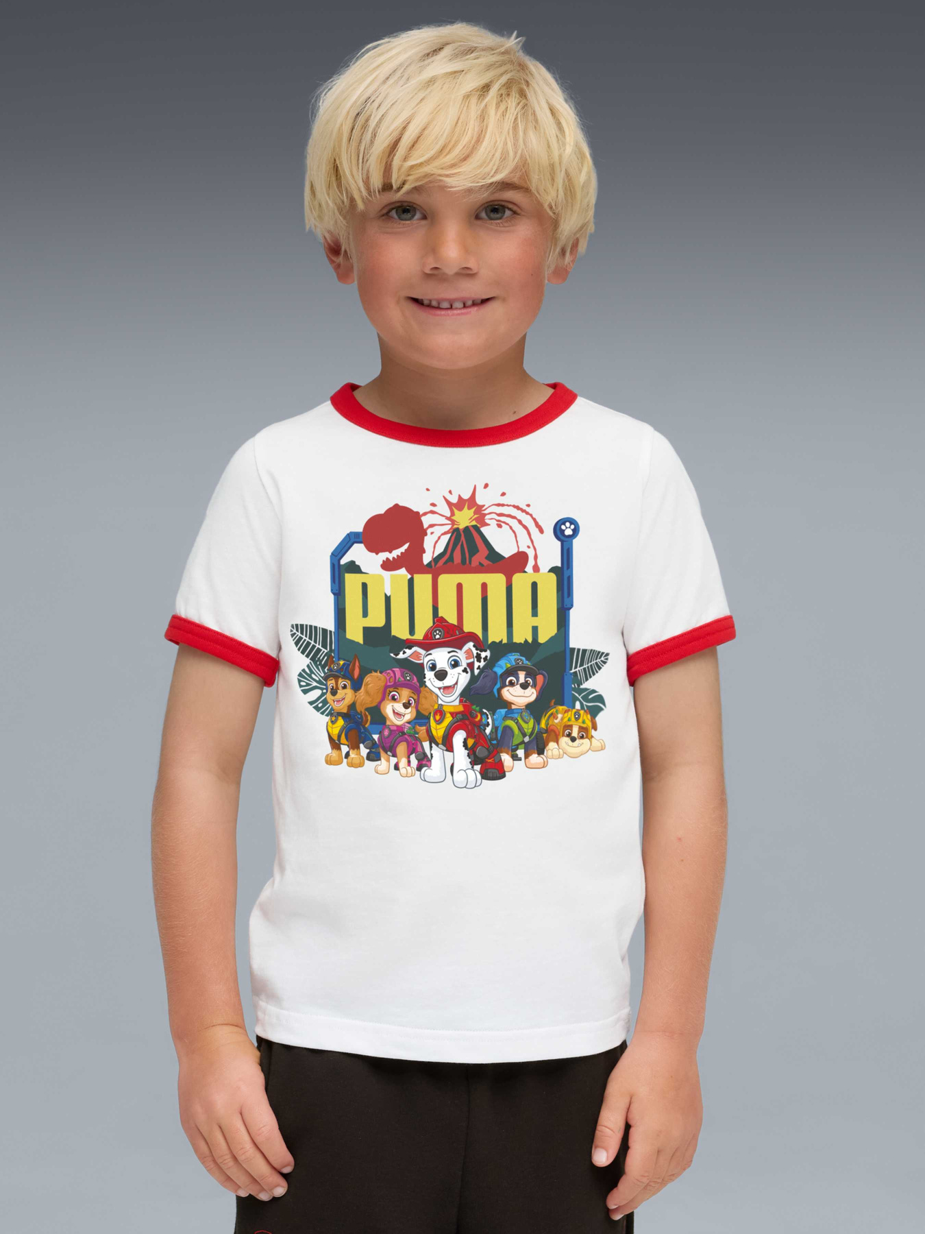Футболки и поло PUMA x Paw Patrol Ringer Tee модель 634935 Футболки и поло PUMA x Paw Patrol Ringer Tee модель 634935 Фото