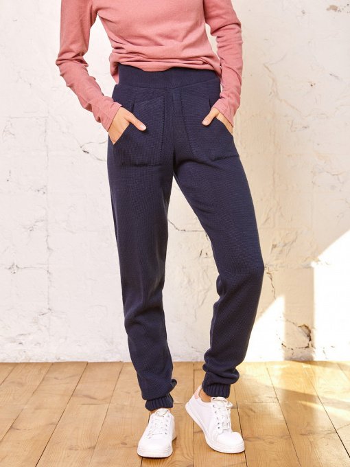 Штани ISSA Plus модель WN20-187_blue Фото