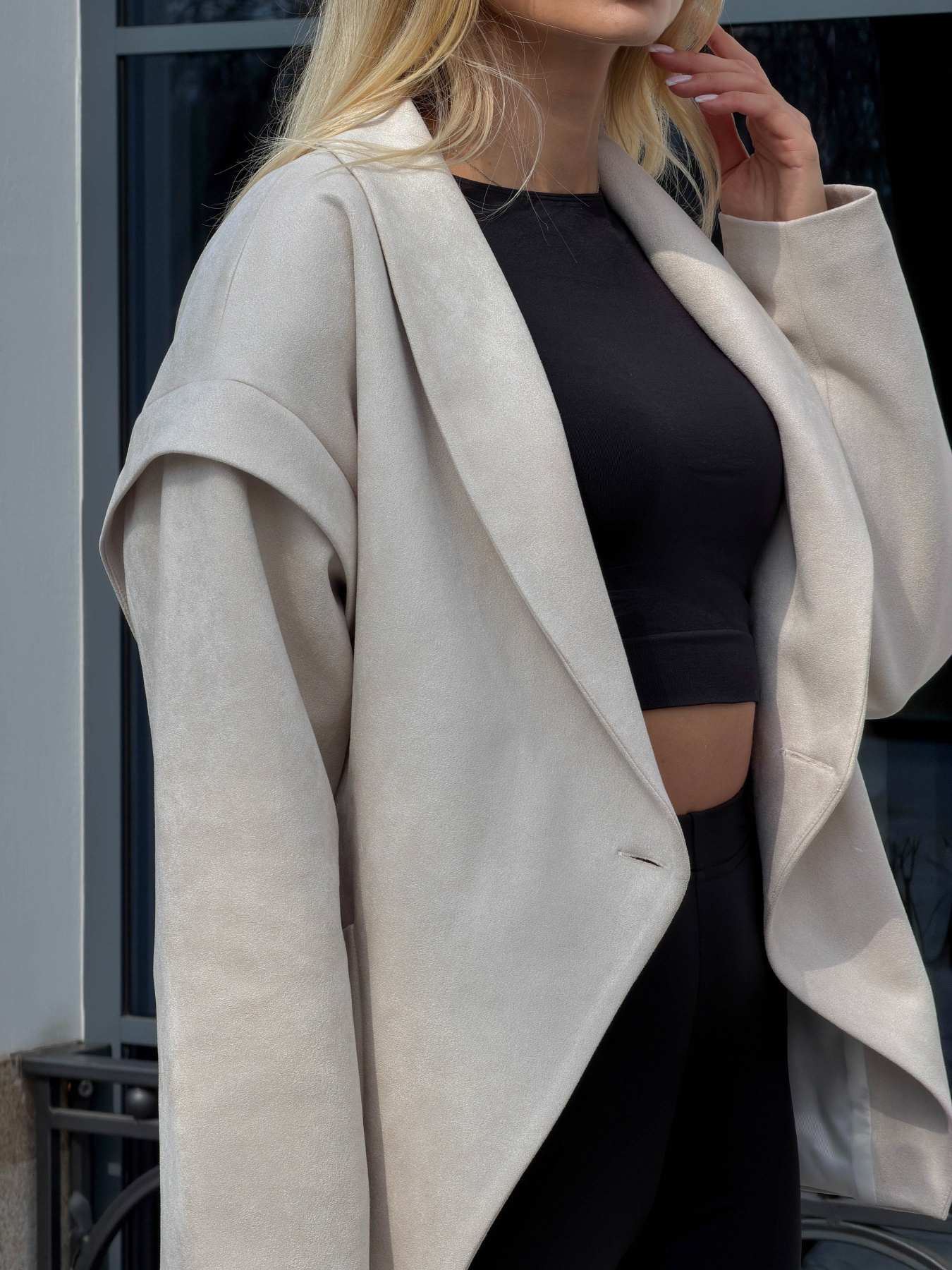 Пиджаки Jadone Fashion модель Kay_ivori Фото