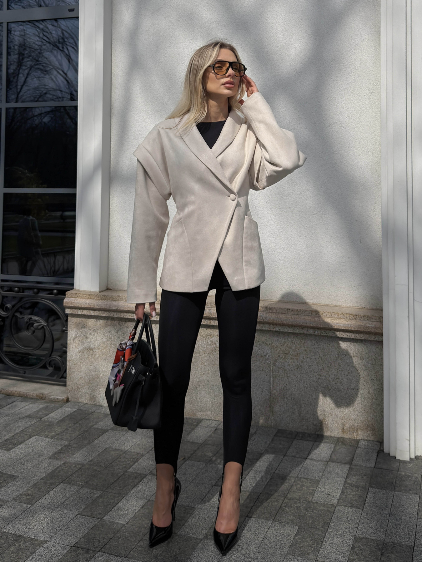 Пиджаки Jadone Fashion модель Kay_ivori Фото
