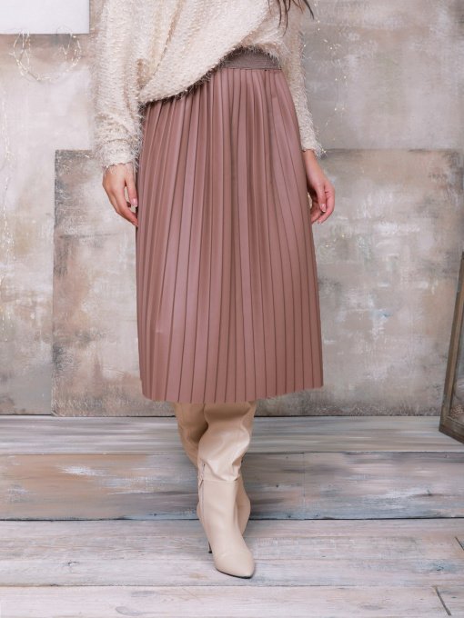 Юбки ISSA Plus модель 11451_beige Фото