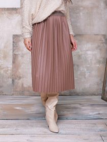 Спідниці ISSA Plus модель 11451_beige Фото