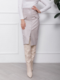 Юбки ISSA Plus модель SA-106_grey Фото