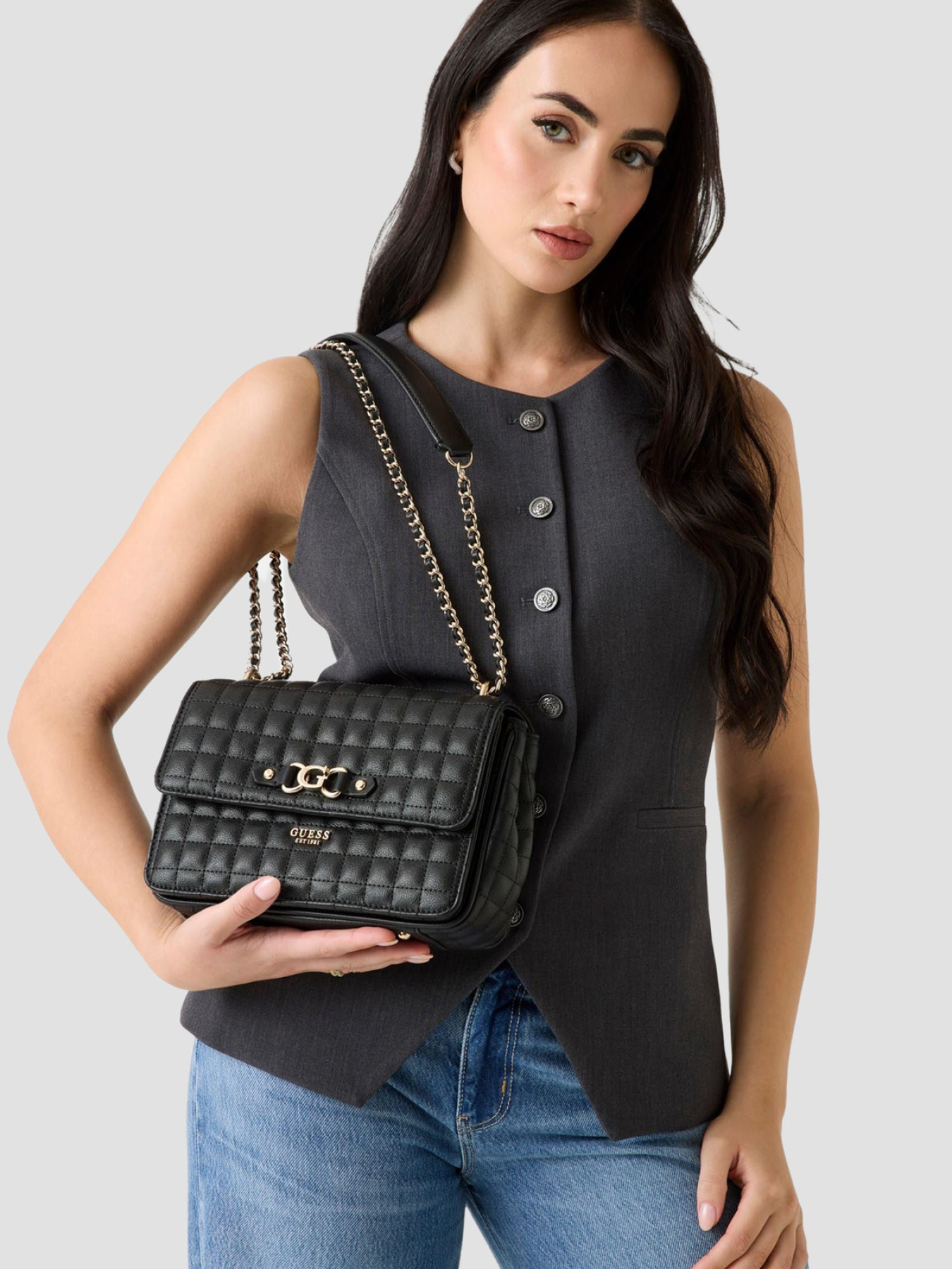 Сумки GUESS модель HWQG84.24210;BLA Сумки GUESS модель HWQG84.24210;BLA Фото