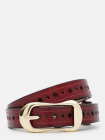 Ремені Borsa Leather модель CV1ZK-019bo-bordo Фото