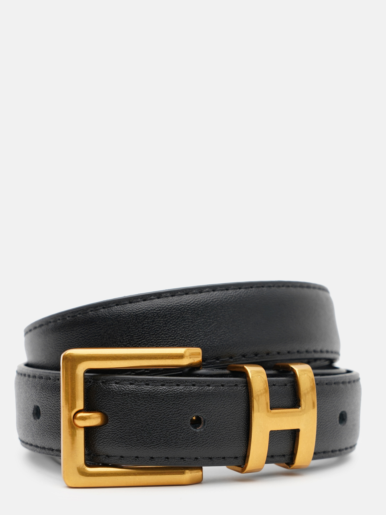 Ремені Borsa Leather модель 1FB9368-2bl-black Фото