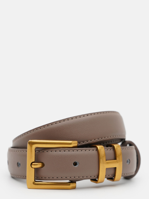 Ремені Borsa Leather модель 1FB9368-2t-taupe Фото