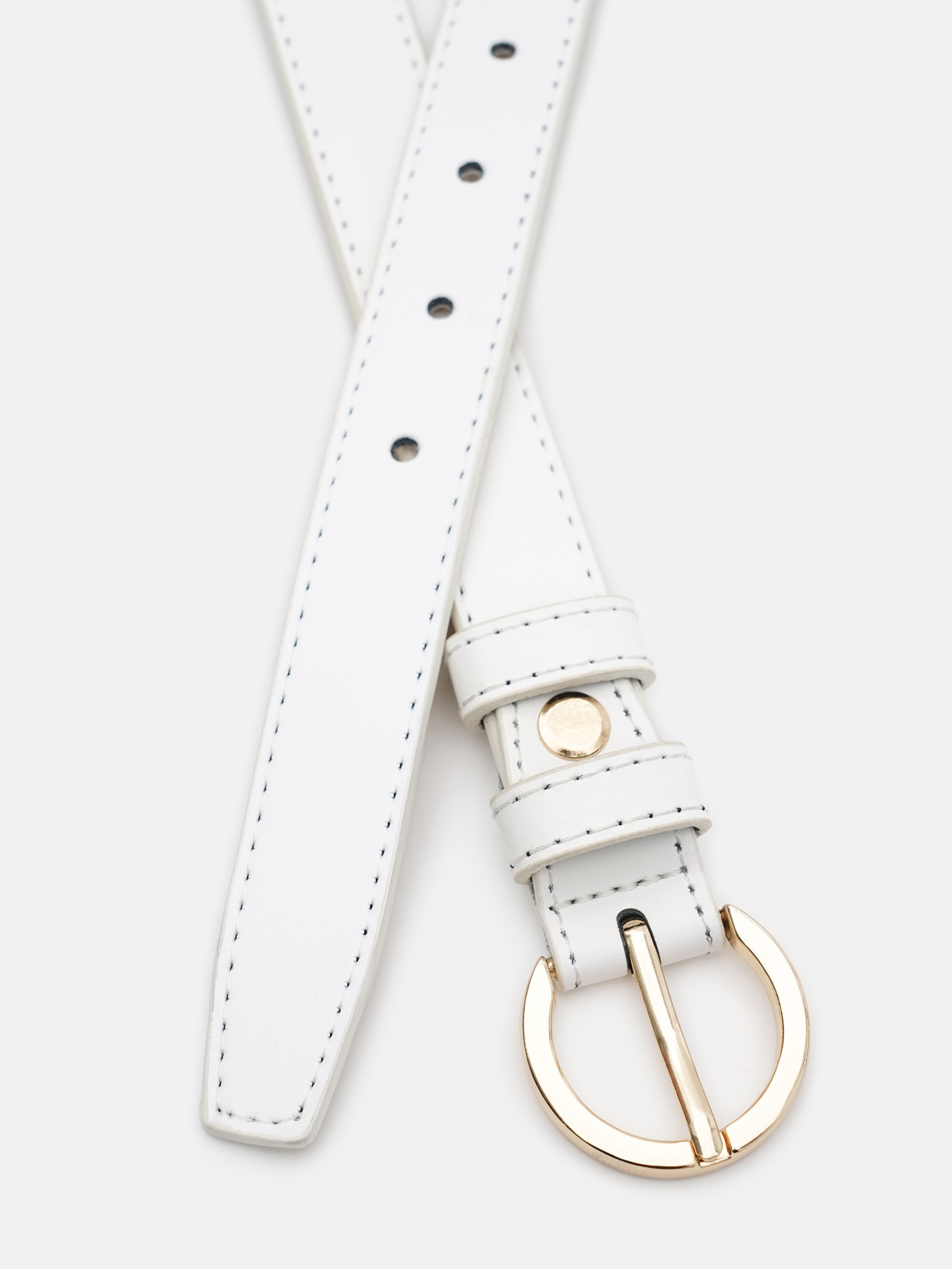 Ремені Borsa Leather модель 1FP9298w-white Фото