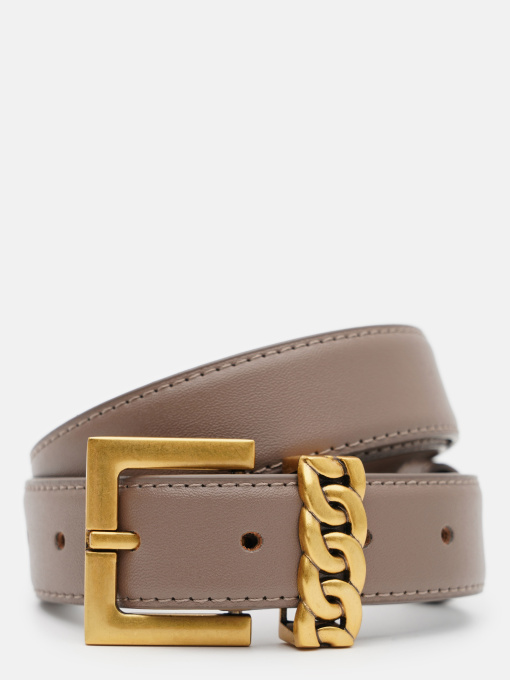 Ремені Borsa Leather модель 1FP2206-2t-taupe Фото
